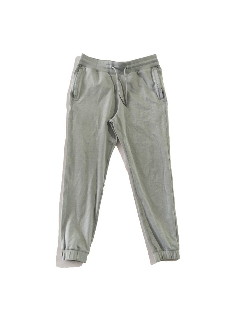 Gilly Hicks Sweatpants Womens Sz S Gray Cuffed Drawstring Elastic Waist Pockets